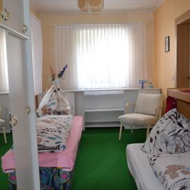 Kinderzimmer bzw. Zweibettzimmer Ferienhaus Siebert im Lausitzer Seenland